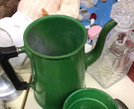 Cafetière émaillée 2 litres 