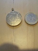 Tour du cou avec Médaille vierge Marie Médaille ronde Vierge