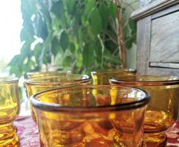 Ensemble 6 verres de collection Pernod