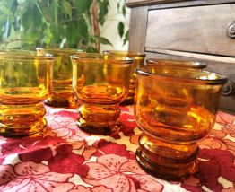 Ensemble 6 verres de collection Pernod