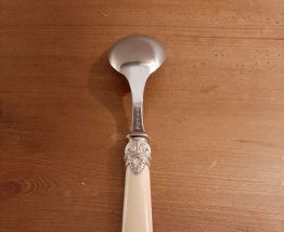 6 couverts vintage baroque ivoire