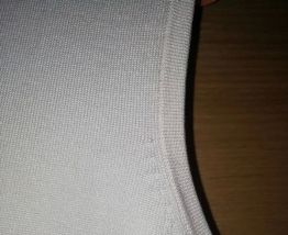 Gilet soie Galeries Lafayette vintage