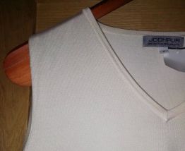 Gilet soie Galeries Lafayette vintage