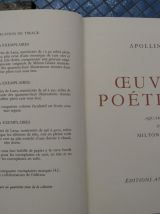 collection  de 5 volumes Guillaume Apollinaire