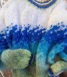 pull Mohair et soie