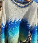 pull Mohair et soie