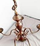 Suspension lustre hollandais 5 branches