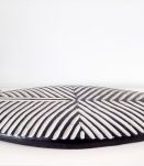 Bouclier ovale Décor africain Bamiléké bois