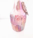 Vase verre multicolore neuf