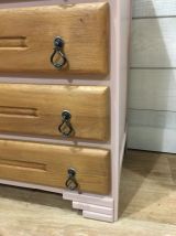 Commode rose années 30/40