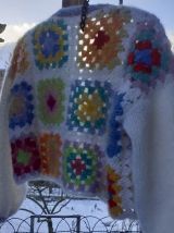 pull Mohair et soie