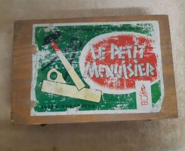 Coffret bois "petit menuisier"