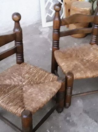 Fauteuils brutalistes