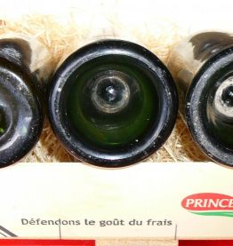 3 anciennes bouteilles bourguignonne
