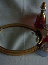service art déco plateau verres carafe 