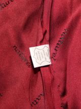 blouson en cuir marron Lotus