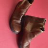 BOTTINES CUIR  MARRON UNISEXE 39