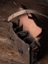 Ancienne besace militaire