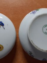 Bonbonnière porcelaine signée A.F Limoges