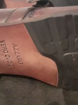 Mocassins Marrons Azzaro T43 Portés une fois.