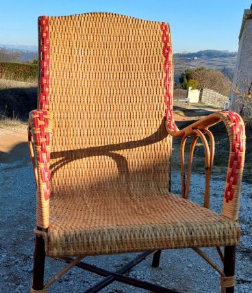Fauteuil rotin