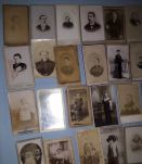 Lot de photographies ancienne portraits 