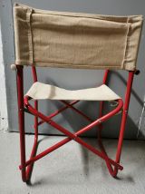CHAISE PLIANTE EN METAL STYLE METTEUR EN SCENE