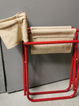 CHAISE PLIANTE EN METAL STYLE METTEUR EN SCENE