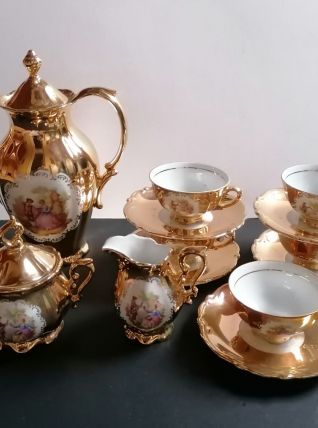 Service café porcelaine schaller wiesau Bavière 