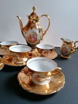 Service café porcelaine schaller wiesau Bavière 