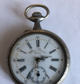 montre a gousset argent