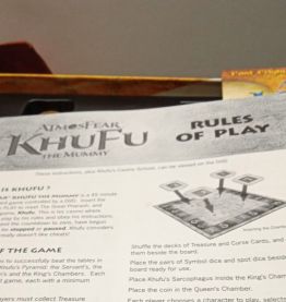 ATMOSPEUR. KHUFOU. DVD JEU DE SOCIÉTÉ -  ATMOSFEAR. KHUFU. D