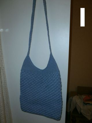 sac crochet année 80