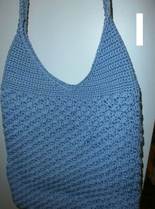 sac crochet année 80