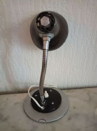 Lampe de bureau flexible, métal.