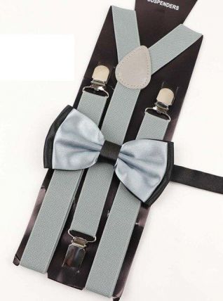 Nœud papillon plus bretelle assorti  100% neuf pour adul