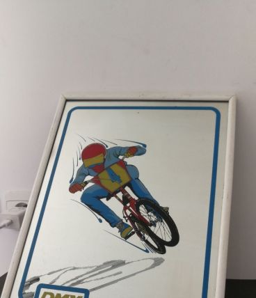 Cadre miroir Publicitaire BMX 