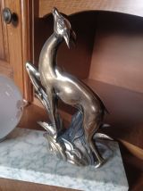 ELEGANTE LAMPE DE CHEVET- VEILLEUSE " BICHE" ART DÉCO