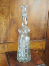  Grande carafe en verre - début XXème