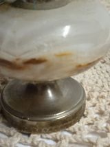 Bougeoirs coniques en onyx - Onyx Taper Candle Holders