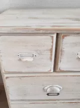 Commode chiffonnier d'apothicaire 