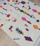 Tapis berbère coloré 152 x 105 cm