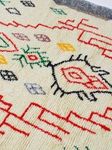 Tapis berbère marocain 246 X 150 CM