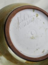 Vase à décor géométrique - JC Malarmey Vallauris