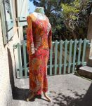 robe longue desigual neuf demarquee vintage t xs ou 34-36 