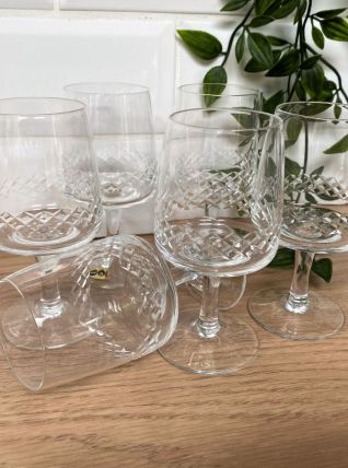 Set de 6 verres à vin  
