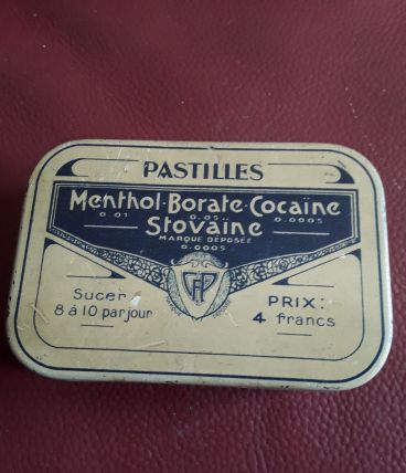 Boîte Cocaïne Art Déco 