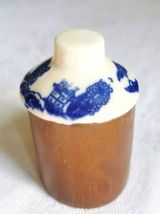 Salière poivrière et pot moutarde vintage 