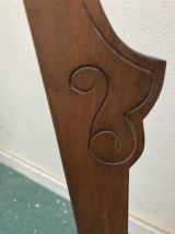 Sellette art nouveau avec marbre rose fin XIXème siècle
