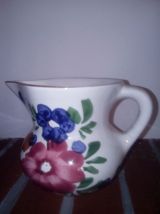 Pichet fait main d Italie en faience